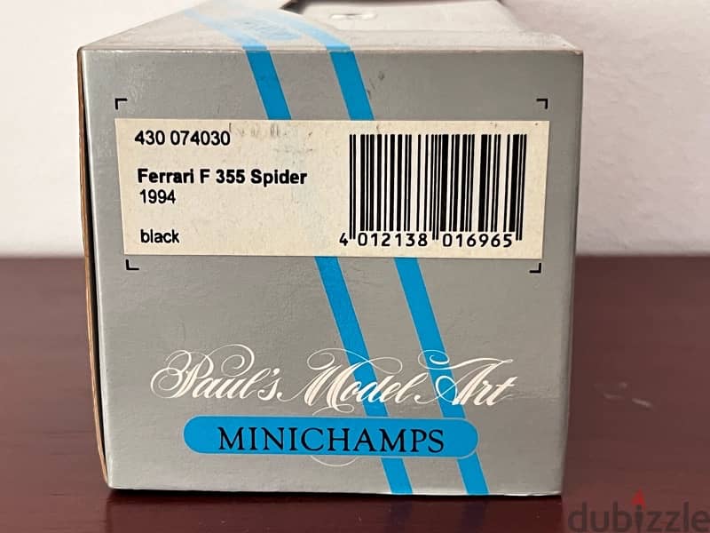 Ferrari 355 spyder Minichamps 1/43 1