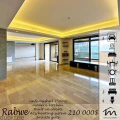 Rabwe | Signature Touch | Decorated 250m² | 3 Bedrooms | 3 Parking