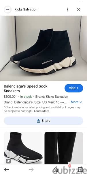 BALENCIAGA SPEED ORIGINAL MADE IN ITALY USE ONLY ONCE LIKE NEW SIZE 40 4