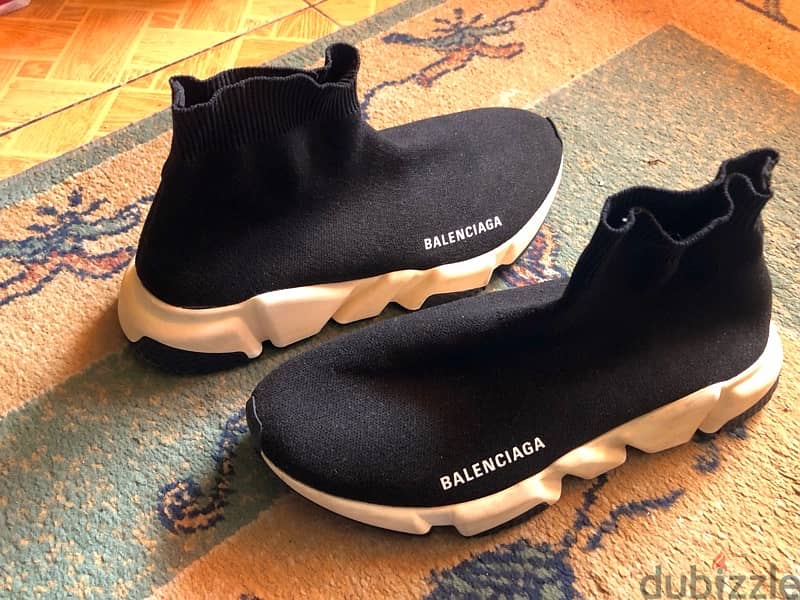 BALENCIAGA SPEED ORIGINAL MADE IN ITALY USE ONLY ONCE LIKE NEW SIZE 40 8