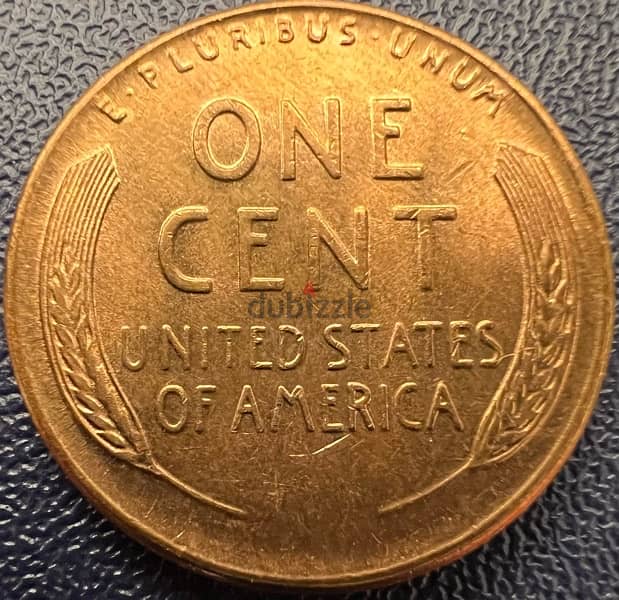 American penny 1955 , error doubling in 5 1