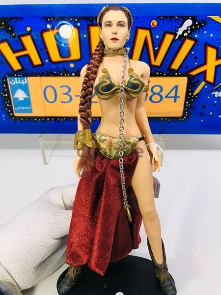 1/6 Vintage Figure Figurine Doll Star Wars PRINCESS LEIA Gold Bikini 4