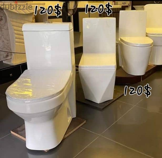 طقم حمام(مغسلة كاملة صبة وحدة)bathroom set toilet seat tall sink 14