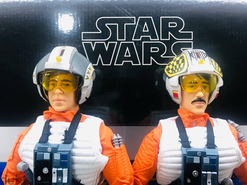 1/6 Figure Figurine Doll Star Wars X-WING PILOTS X2 BIGGS & WEDGE 3