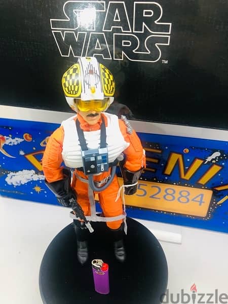 1/6 Figure Figurine Doll Star Wars X-WING PILOTS X2 BIGGS & WEDGE 11