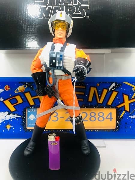 1/6 Figure Figurine Doll Star Wars X-WING PILOTS X2 BIGGS & WEDGE 14