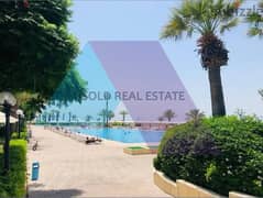 Luxurious110 m2 duplex chalet+garden+open sea view for rent in Halat 0