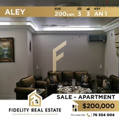 Apartment for sale in Aley AN1