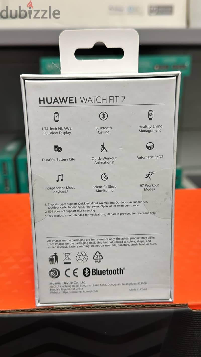 Huawei watch fit 2 active pink 1