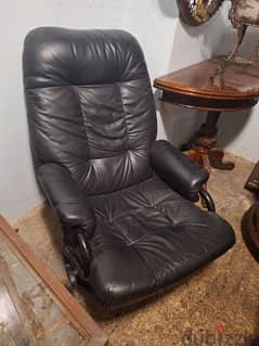 recliner swivel chair leather original