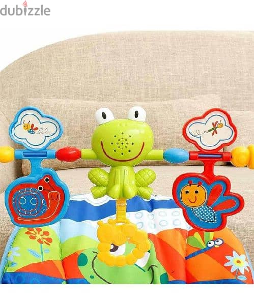 Multifunctional Baby Rocking Chair With Removable Toy Bar 4