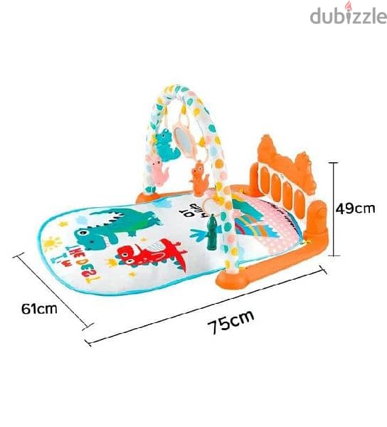 ABS & Mesh Baby Gym Playmat Versatile Breathable Mat 1