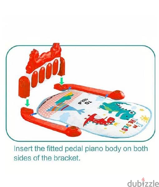 ABS & Mesh Baby Gym Playmat Versatile Breathable Mat 4