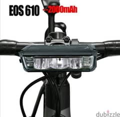 مصباح دراجة ضوء أمامي بقوة 900 لومن، شحن Usb قابل لإعادة الشحن
