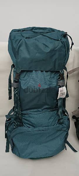 trek 65L camping bag 1