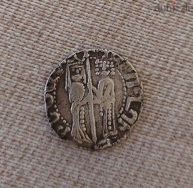Crusader silver Coin English King Richard The Lion king year 1190 AD 1
