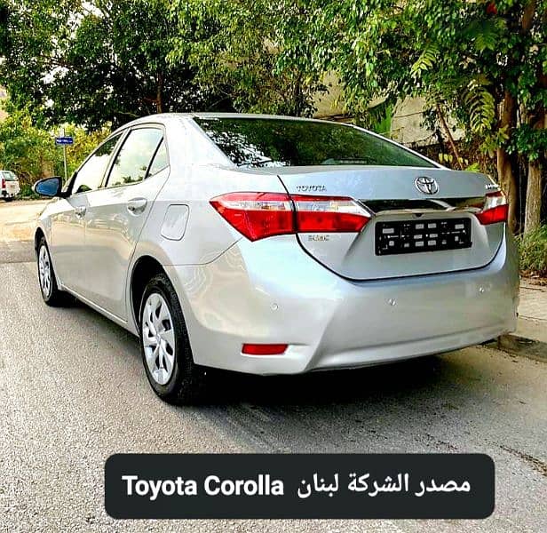 2014 Toyota Corolla excellent condition  مصدر الشركة لبنان 3