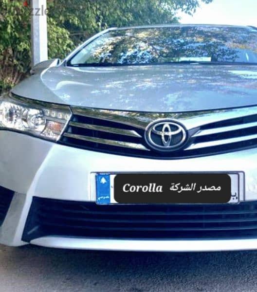 2014 Toyota Corolla excellent condition  مصدر الشركة لبنان 7