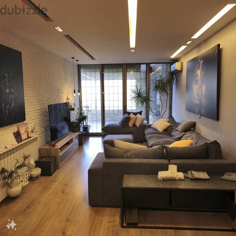 For Sale - Modern 125m² Apartment with 80m² Terrace in Mazraat Yachouh 5