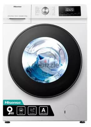 HISENSE 3 Series  9-6 kg Washer Dryer - White 0