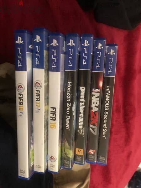 Ps4 cds Sale for only this week need money rn 1