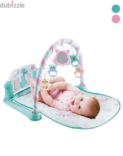 Plastic & Mesh Baby Padded Mat 1