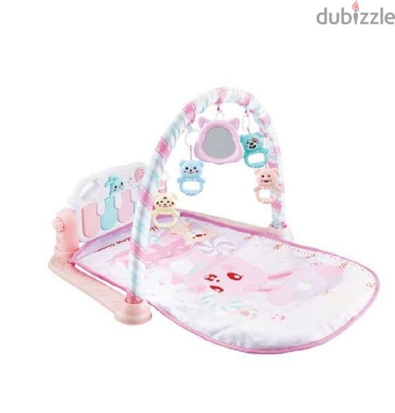 Plastic & Mesh Baby Padded Mat 4