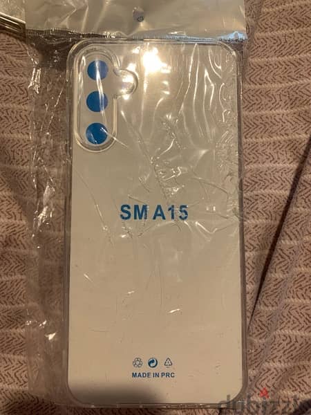 7 new Samsung A15& A34 clear phone covers 1