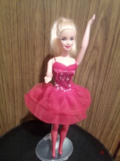 BALLET STAR HOLIDAY Barbie in Red TUTU dress year 2006 Rare doll=20