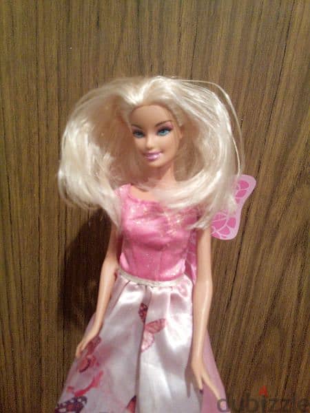 Barbie BUTTERFLY Mattel dressed Great Lovely doll 2010 flexi legs=20$ 2