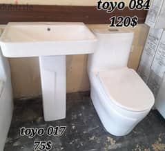 bathroom toilet sets(toilet seat/sink)أطقم حمام كرسي مع مغسلة 0
