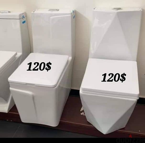 أطقم حمام toyo (كرسي مع مغسلة)toilet seat and sink bathroom 13