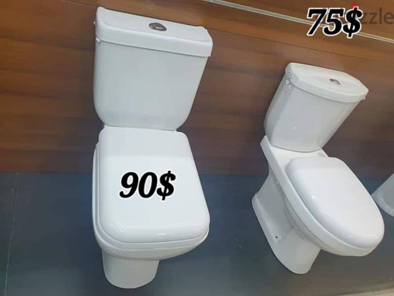 طقم حمام toyo كرسي حمام،مغسلة bathroom toilet seat and sink 10