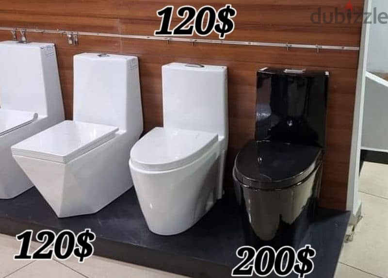 طقم حمام toyo كرسي حمام،مغسلة bathroom toilet seat and sink 13