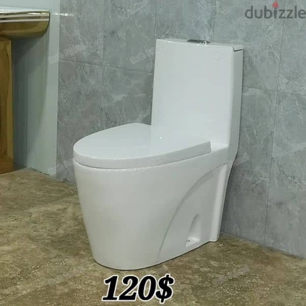 كرسي حمام toyo مع مغسلةbathroom toilet sets 8