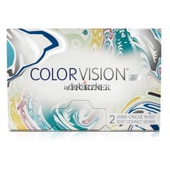 COLORVISION Contact Lenses - Blue And Hazelnut Colors - New