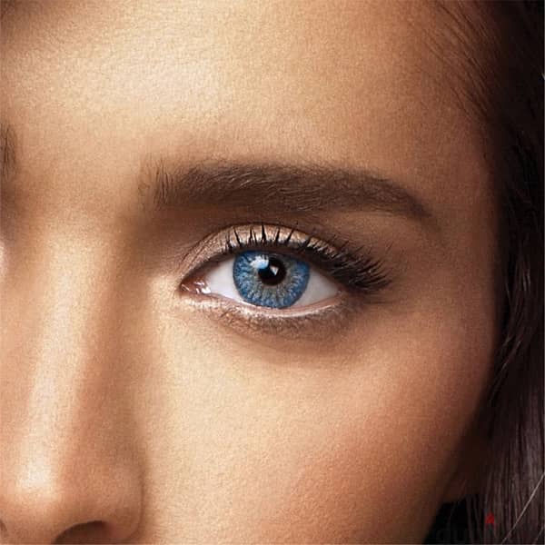COLORVISION Contact Lenses - Blue And Hazelnut Colors - New 1