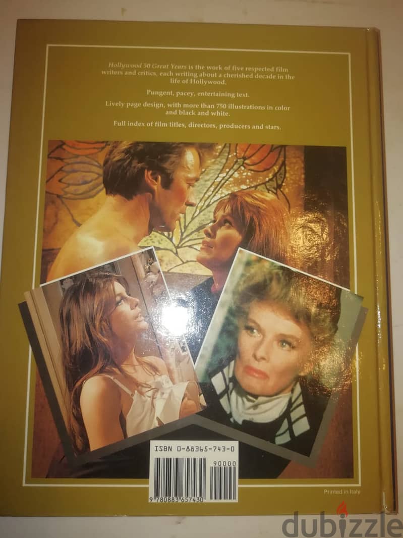 Hollywood 50 great years documentary book 575 pages hardcover 6