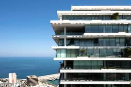 Full Sea View Apartment for sale in Beirut Terraces on a High Floor 0