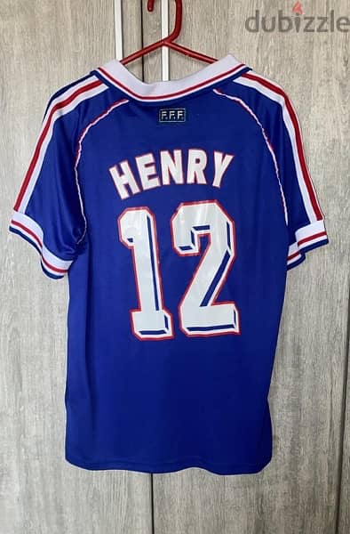 France 1998 henry jersey 1