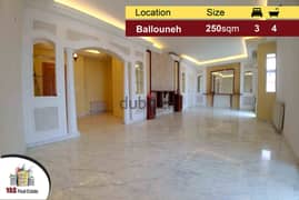 Ballouneh 250m2 | High-End | Decorated | Panoramic View | MY 0