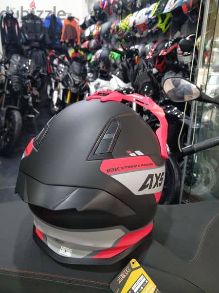 helmet IBK duel visor system Certified DOT 4