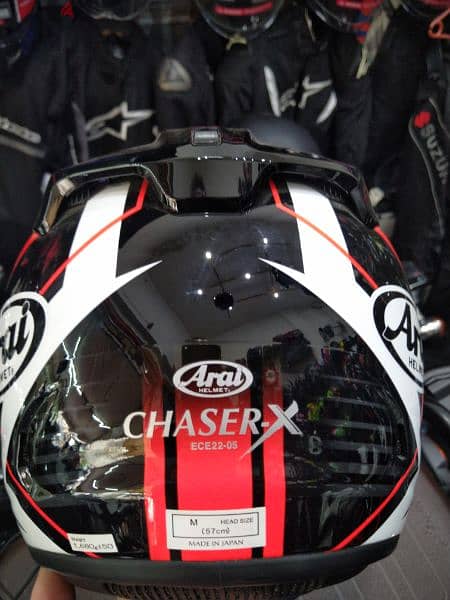 helmet Arai Chaser-X weight 1680 size M (57cm) made in Japan 3