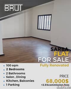 100 sqm Renovated apartment in Sarba! 0