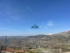 LAND 511 Sq. FOR SALE In HAMMANA WITH OPEN VIEW! ارض للبيع في حمانا 0