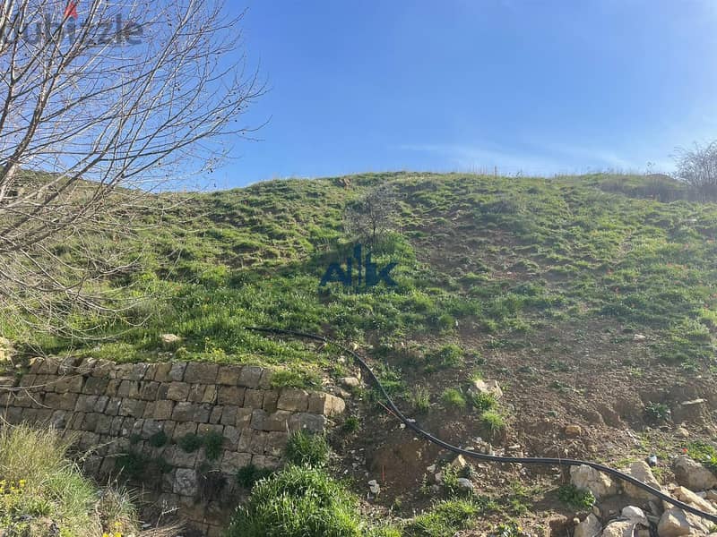 LAND 511 Sq. FOR SALE In HAMMANA WITH OPEN VIEW! ارض للبيع في حمانا 2