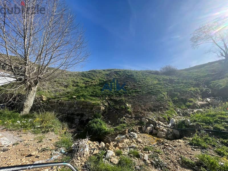 LAND 511 Sq. FOR SALE In HAMMANA WITH OPEN VIEW! ارض للبيع في حمانا 4