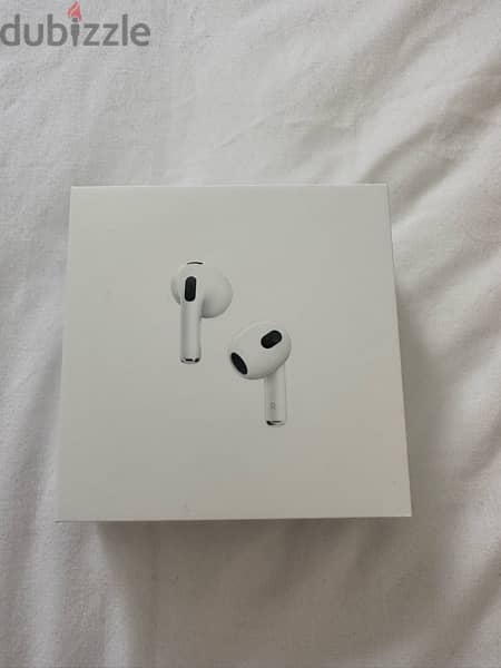 Airpods 3 ( barly used ) for sale with box and charger 1