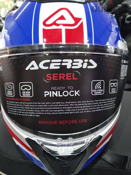 helmet Acerbis Serel sport modular shell size L 59-60 weight 1750 4