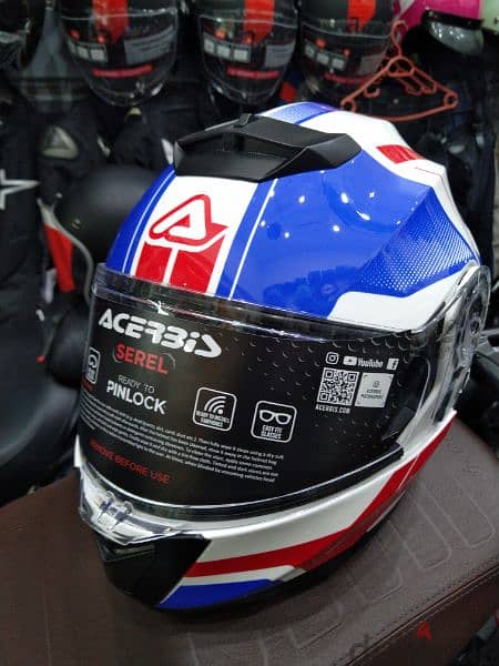 helmet Acerbis Serel sport modular shell size L 59-60 weight 1750 7